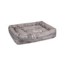 Лежак Природа Print 3 для котів та собак 82х64х16 см - 1 шт