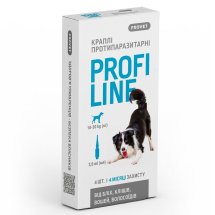 Краплі Provet PROFILINE для собак 10-20 кг інсектоакарицид 1 піпетка - 2 мл