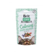 Ласощі Brit Care Functional Snack Calming д/котів для підтримки нервової системи з куркою - 50 г