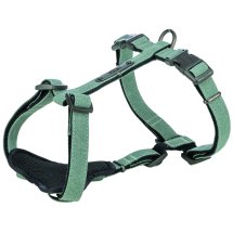 Шлея Trixie CityStyle H-harness для собак бавовна L–XL 75–120 см 25 мм - Зелений