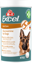 Вітаміни 8in1 Excel Glucosamine для цуценят та дорослих собак, для суглобів - 110 шт