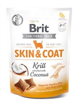 Функціональні ласощі Brit Care Skin & Coat кріль з кокосом для собак - 150 г