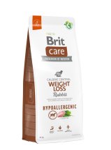 Сухий корм Brit Care Dog Hypoallergenic Weight Loss для собак із зайвою вагою, гіпоалергенний з кроликом - 12 кг