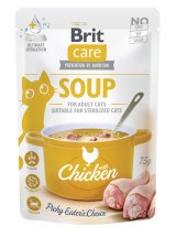 Корм вологий "Суп для котів Brit Care Soup with Chicken з куркою" - 75 г