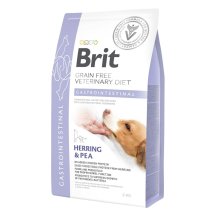 Сухий корм Brit GF VetDiet Dog Gastrointestinal для собак, при порушеннях травлення, з оселедцем, лососем та горохом - 12 кг