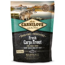 Сухий корм Carnilove Fresh Carp & Trout для дорослих собак всіх порід, риба, 1 - 1.5 кг