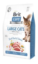 Сухий корм Brit Care Cat GF Large Power & Vitality для котів великих порід, качка та курка - 2 кг