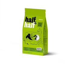 Сухий корм Half&Half для котів із чутливим травленням, з індичкою - 2 кг