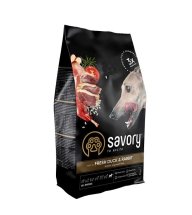 Savory Adult All Breeds Fresh Duck & Rabbit Сухий корм для собак усіх порід зі свіжою качкою й кроликом - 3 кг