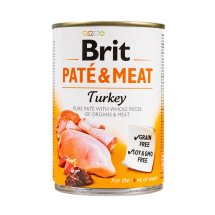 Вологий корм Brit Care Pate & Meat для собак, з індичкою - 400 г