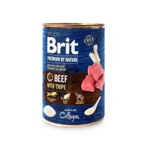 Вологий корм Brit Premium by Nature для собак, яловичина з тельбухами - 400 г