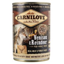 Вологий корм Carnilove Venison & Reindeer для собак, м'ясо північного оленя - 400 г