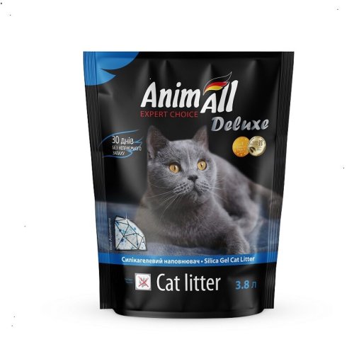 Наповнювач Animall Силікагель Делюкс "Блакитна долина" - 3.8 л - 3.8 л
