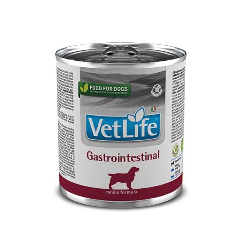 Вологий корм Farmina Dog Vet Life Gastrointestinal дієтитчне харчування при захворюванні ШКТ - 300 г