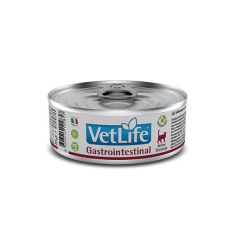 Вологий корм Farmina Cat Vet Life Gastrointestinal дієтитчне харчування при захворюванні ШКТ - 85 г - 85 г