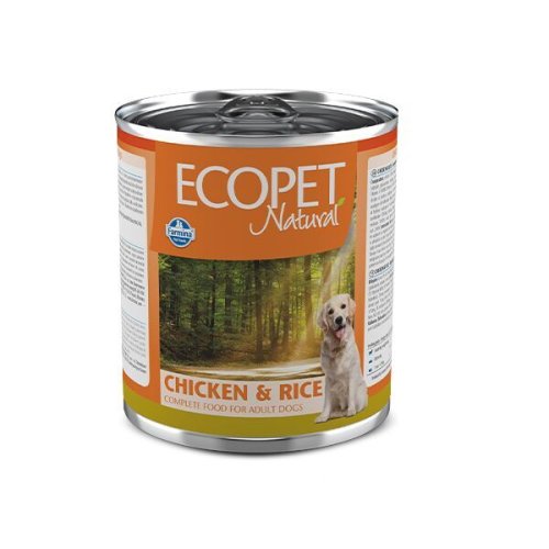 Вологий корм Farmina Dog ECOPET NATURAL DOG CHICKEN & RICE з куркою - 300 г