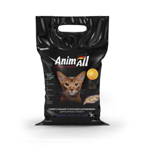 Наповнювач Animall Універсальний для туалетів домашніх тварин - 3 кг - 3 кг