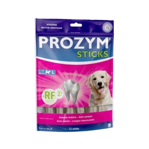 Жувальні стіки Ceva Prozym ПРОЗИМ усунення зубного нальту для собак 12 шт - L