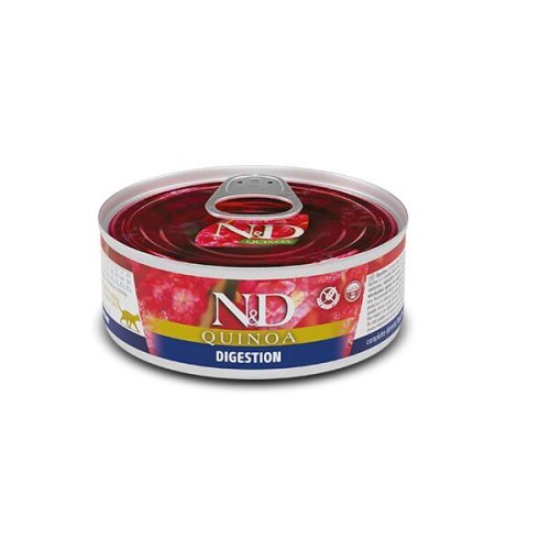 Вологий корм Farmina Cat N&D DIGESTION LAMB & FENNEL ADULT дієтитчне харчування рекомендовано у разі порушень травлення з ягням та кіноа - 80 г - 80 г