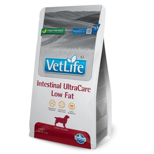 Сухий корм Farmina Dog Vet Life Intestinal UltraCare Low Fat дієтичне харчування з низькою жирністю при захворюванні ШКТ - 1.5 кг
