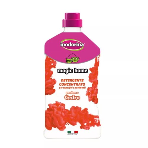 Концентрат Indorina для миття підлоги та очищення поверхонь Magic Home Cedro з ароматом цитрусу - 1 л