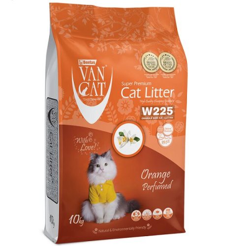 Наповнювач VanCat Бентоніт аромат Помаранч - 5 кг - 10 кг