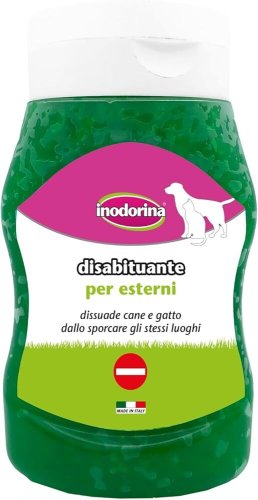 Гель відлякувач Indorina Disabituante Granuli для котів і собак для садів дворів газонів