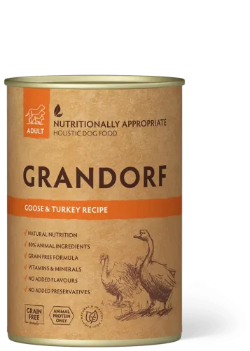 Вологий корм Grandorf Dog Veal Turkey Adult для собак з телятиною та індичкою - 400 г