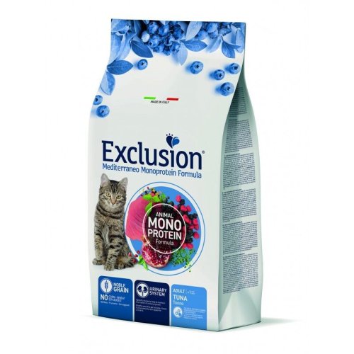Сухий корм Exclusion Cat Adult Tuna для дорослих котів з тунцем - 300 г - 1.5 кг