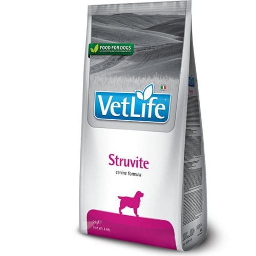 Сухий корм Farmina Dog Vet Life Struvite дієтитчне харчування для розчинення струвітних уролітів - 2 кг