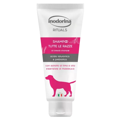 Шампунь Indorina Dog Shamp Tutte Razze для всіх порід собак із екстрактом чебрецю та ефірними оліями - 250 мл