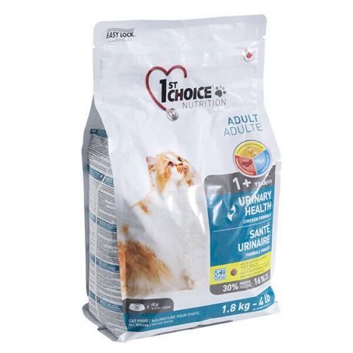 Сухий корм 1st Choice Cat Urinary Health Фест Чойс для котів схильних до сечокам’яної хвороби - 1.8 кг