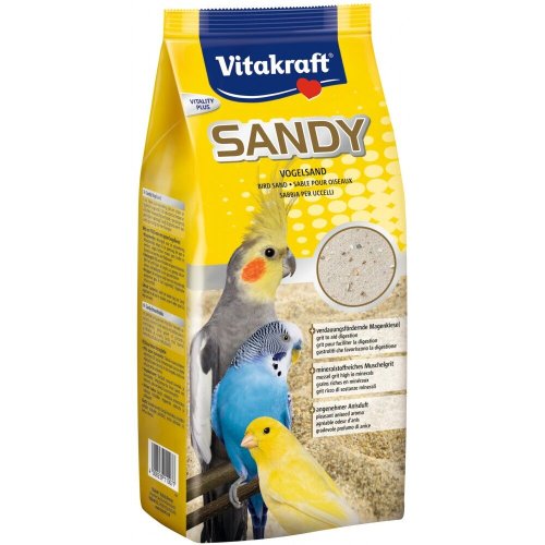 Наповнювач Vitakraft Sandy для кліток птахів пісок - 2.5 кг