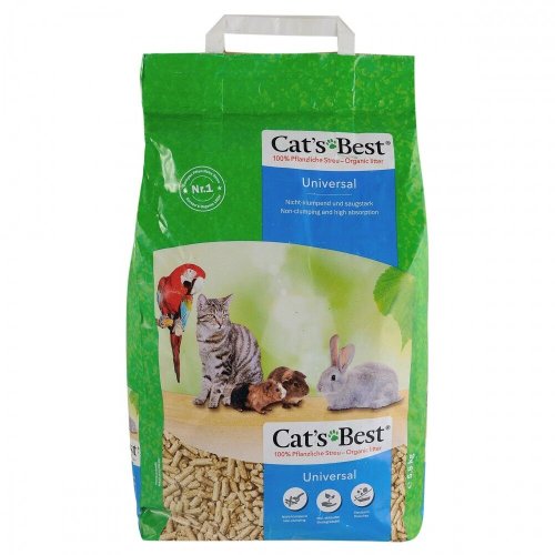 Наповнювач деревинний Cat’s Best Universal - 10 л