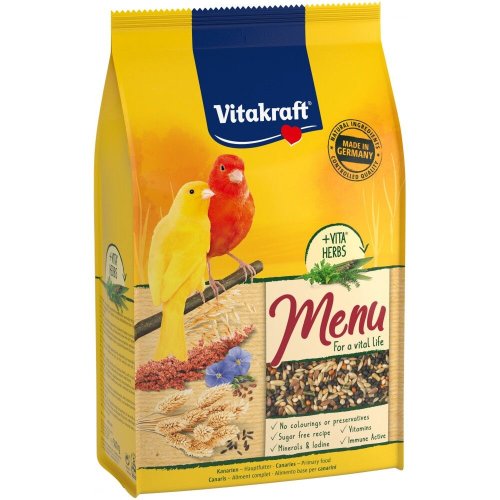 Корм Vitakraft Premium Menu для декоративних папуг для канарок - 500 г