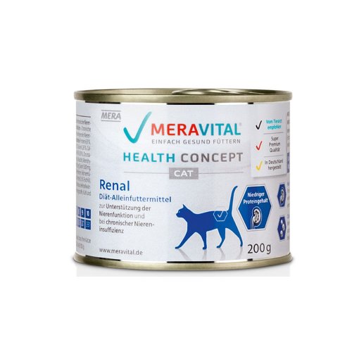 Вологий корм MERA Cat Meravital Renal для котів при хворобах нирок - 200 г