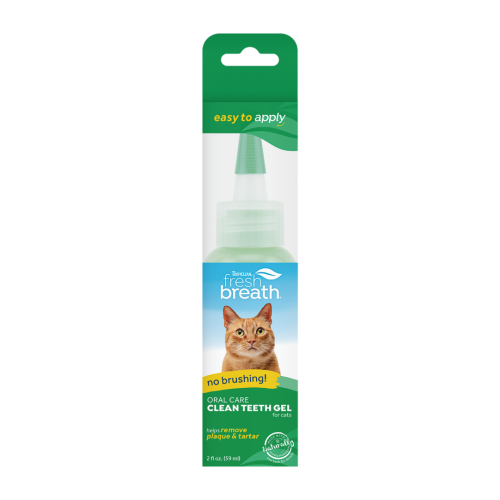Гель TropiClean No Brush ротова порожнина "Свіжий подих" для котів - 59 мл