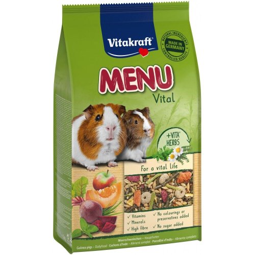 Корм Vitakraft Premium Menu Vital для декоративних гризунів та морських свинок - 1 кг