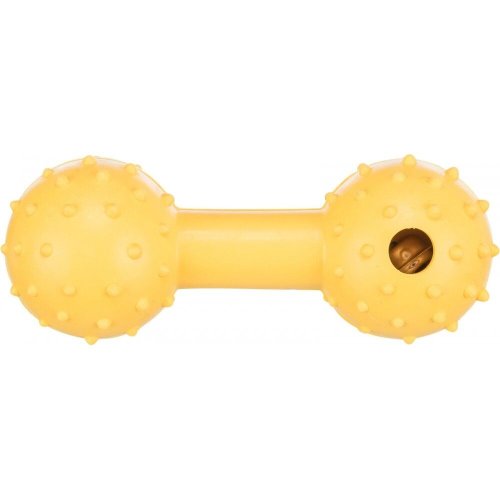 Іграшка Trixie Dog Toy Dumbbell для собак Гантель з дзвіночком гума 12 см - 1 шт