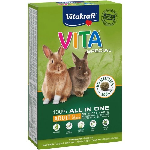 Корм Vitakraft Special для декоративних гризунів та кроликів - 600 г
