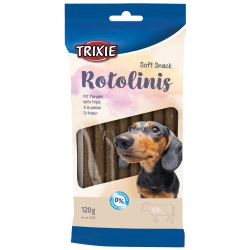 Ласощі Trixie Soft Snack Rotolinis для собак палички з рубцем - 120 г