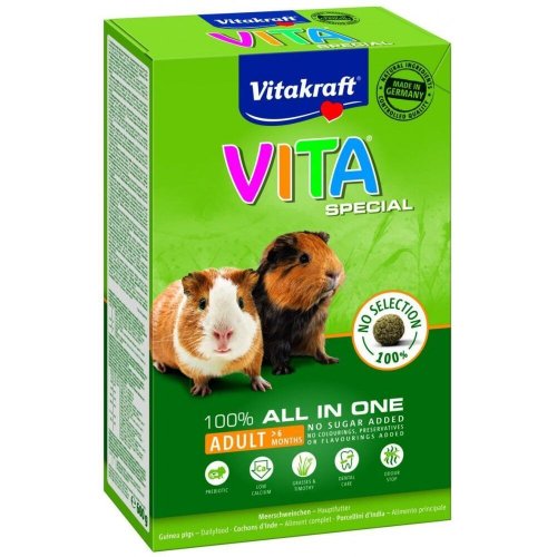 Корм Vitakraft Premium Menu Vital для декоративних гризунів та морських свинок - 600 г