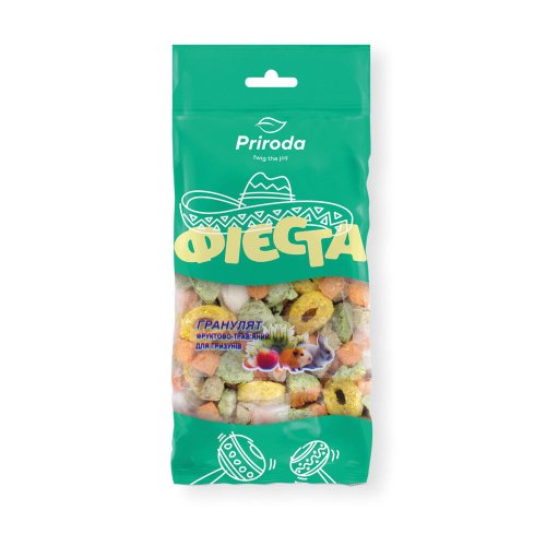 Ласощі Природа Фієста ганулят Фруктово-трав'яний для гизунів асорті - 100 г