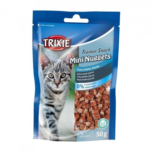Ласощі Trixie Premio Trainer Snack Mini Fish Nuggets для котів з тунцем та куркою - 50 г