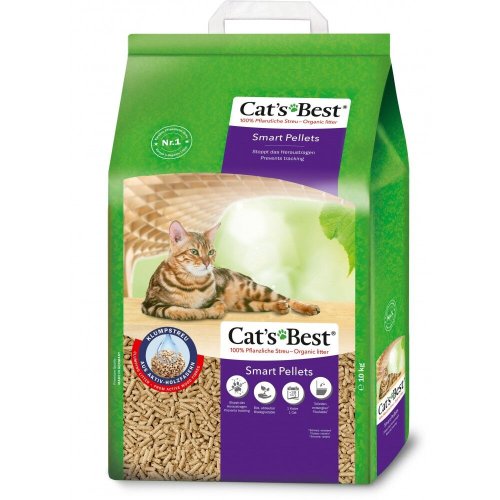 Наповнювач деревинний Cat’s Best Smart Pellets - 20 л