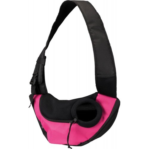 Сумка-переноска Trixie для собак Sling Front Carrier до 5кг фронтальна з поліестеру 50x25x18 см - Рожевий