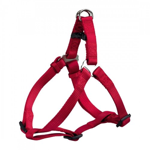 Шлея-петля Trixie для собак Premium нейлон червона розмір 40-50 см/15 мм - S