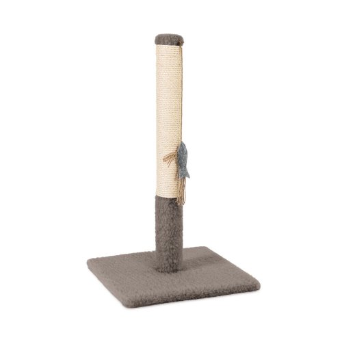 Дряпка Природа ДО1 стовпчик для котів 36х36х67 см - Бежевий