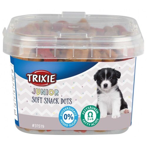 Ласощі Trixie Junior Soft Snack Dots для цуценят з кислотами Омега-3 та Омега-6 - 140 г