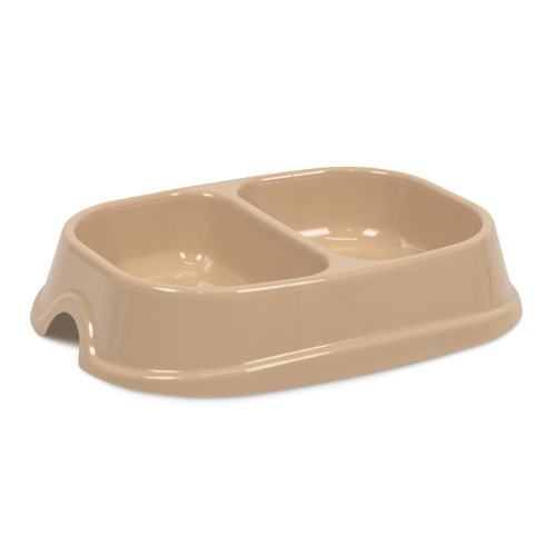 Миска Природа Модерн №1 Дует 0.4 л для котів - Бежевий